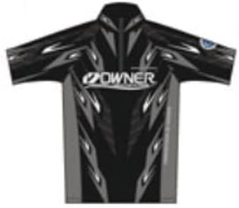 オーナー(OWNER) 半袖ストレッチシャツ ブラック/シルバー M OWNER